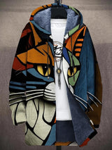 Buntes Katzenmuster