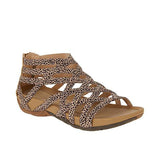 Dunkler Leopardendruck