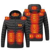11 Flächen schwarz beheizt