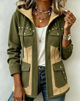 Oliv/Beige