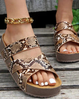 Schlangenlederdruck