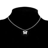 Silber 1 Schmetterling